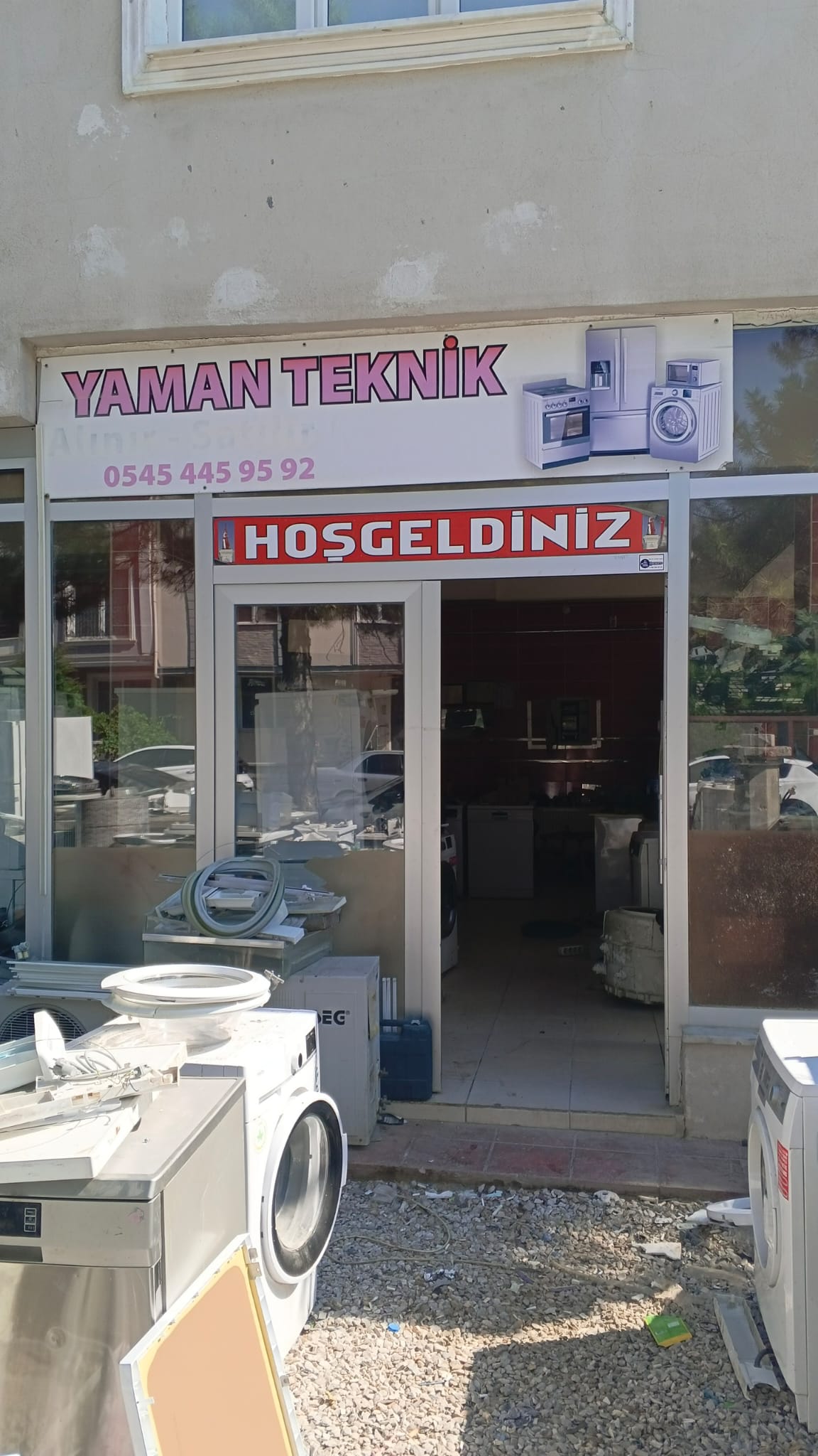 Yaman Teknik Servis işletme girişi